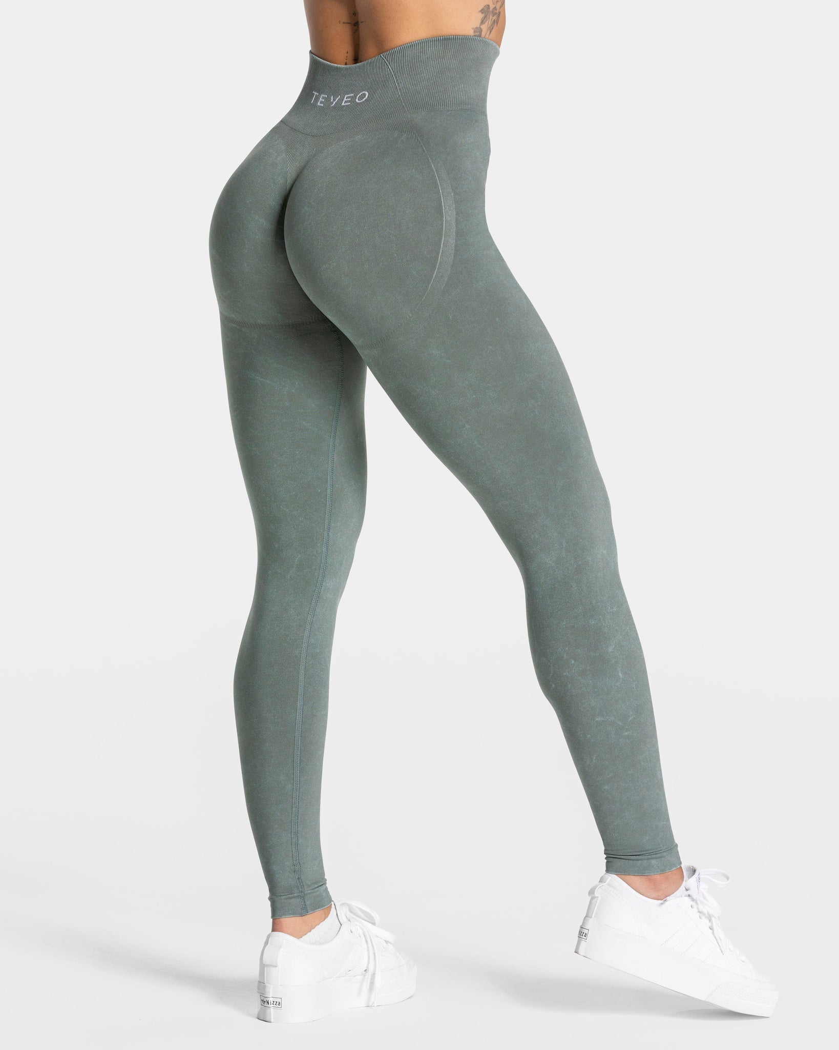 Acid Covert Scrunch Leggings „Basil“