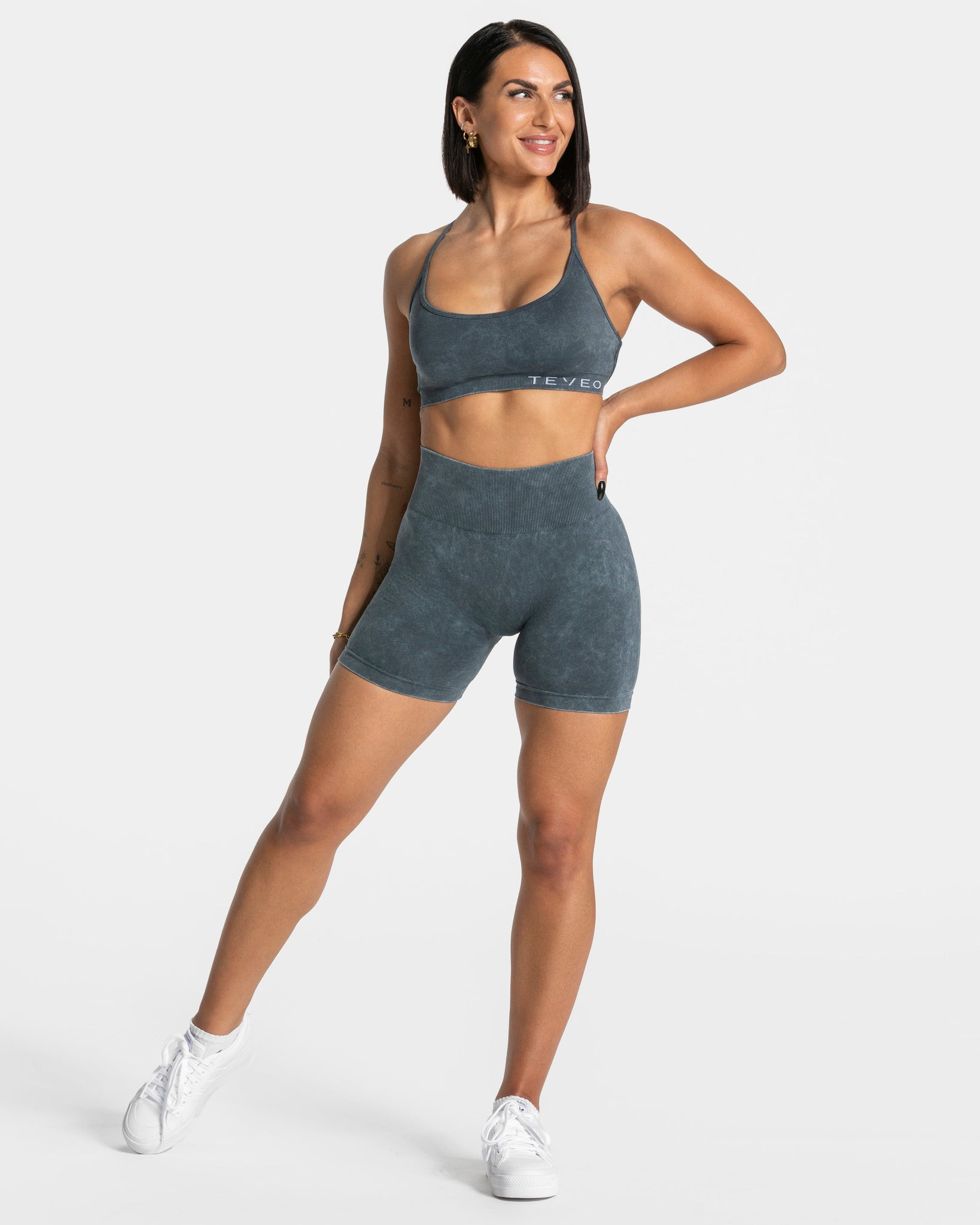 Acid Covert Scrunch Short „Navy“