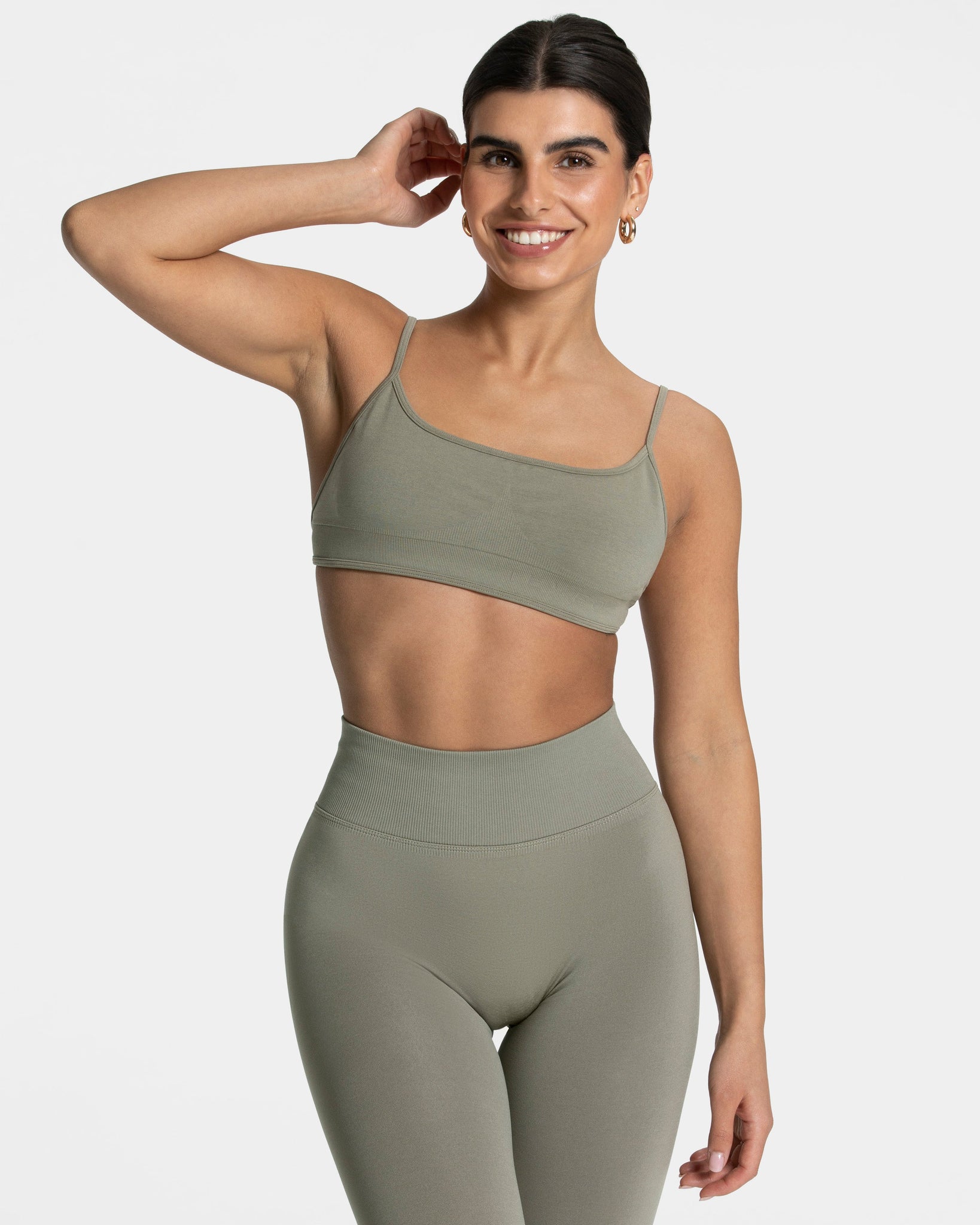 Rückenfreier BH für Damen „Khaki“