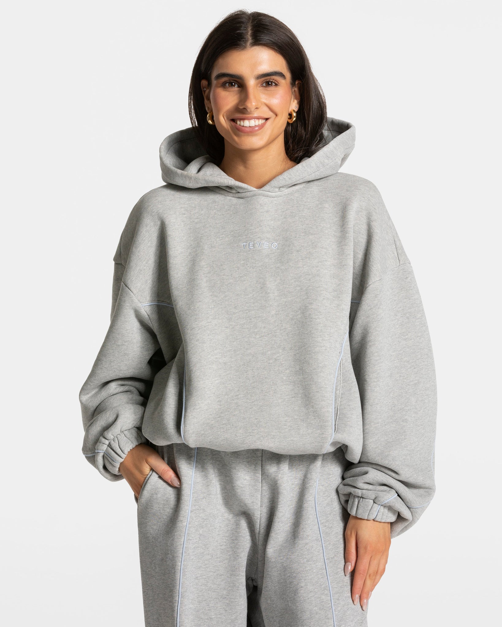 Ignite Kapuzenpullover "Hellgrau"