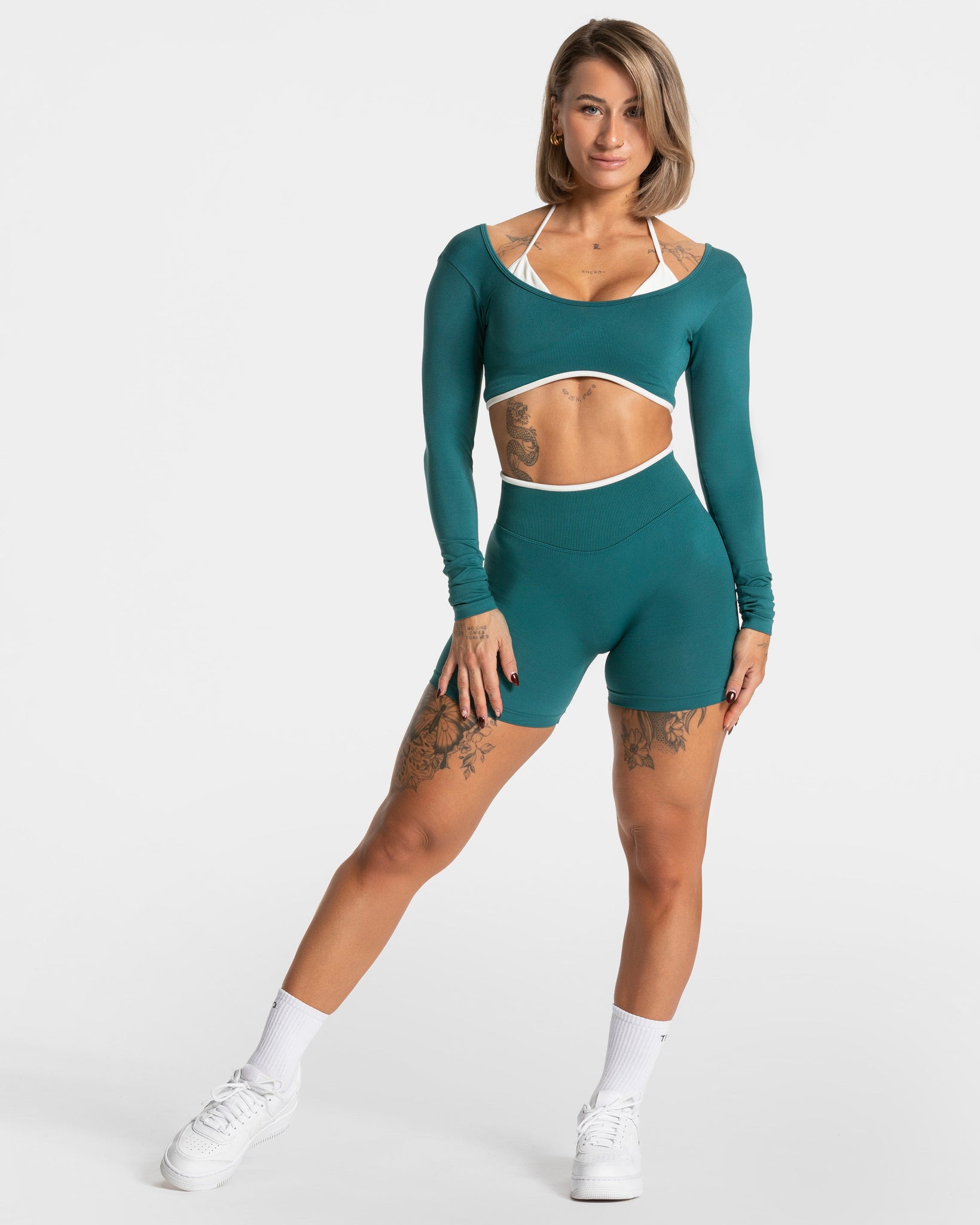 Ignite Sculpt Scrunch Short „Petrol“