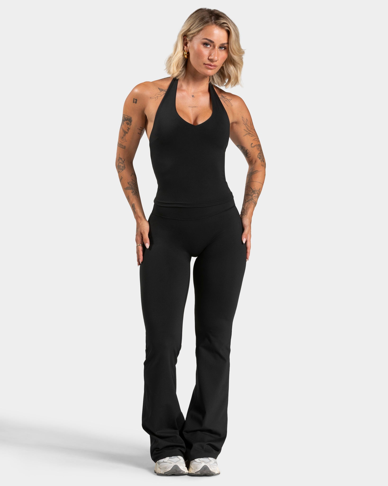 Luxmotion Flared Leggings "Schwarz"