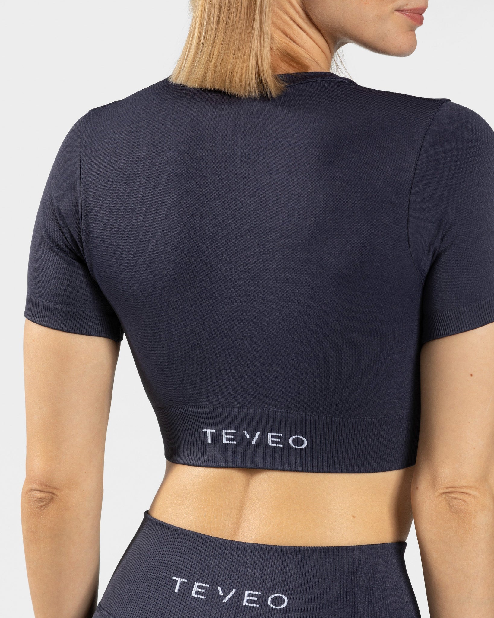 Sensation Crop Top „Dunkelblau“