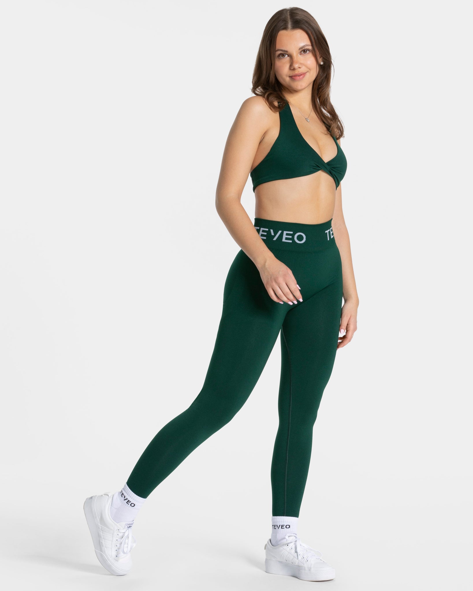 Signature Scrunch Leggings „Dunkelgrün“