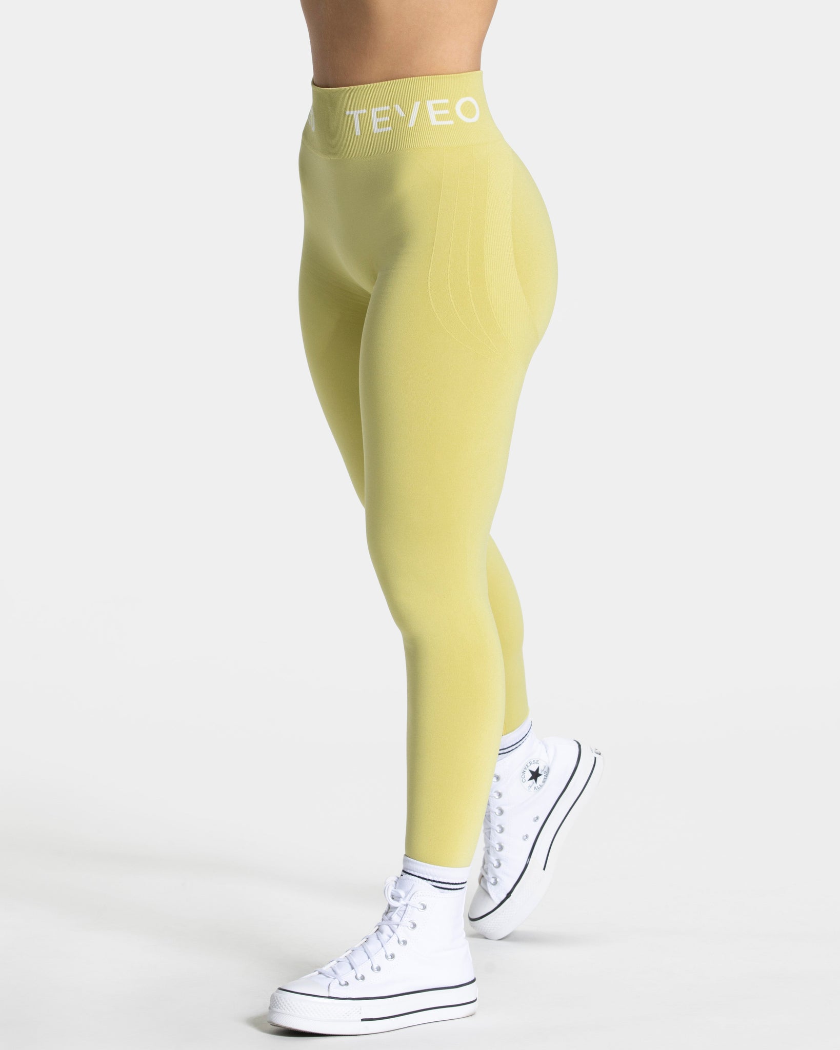 Signature Scrunch Leggings „Limette“