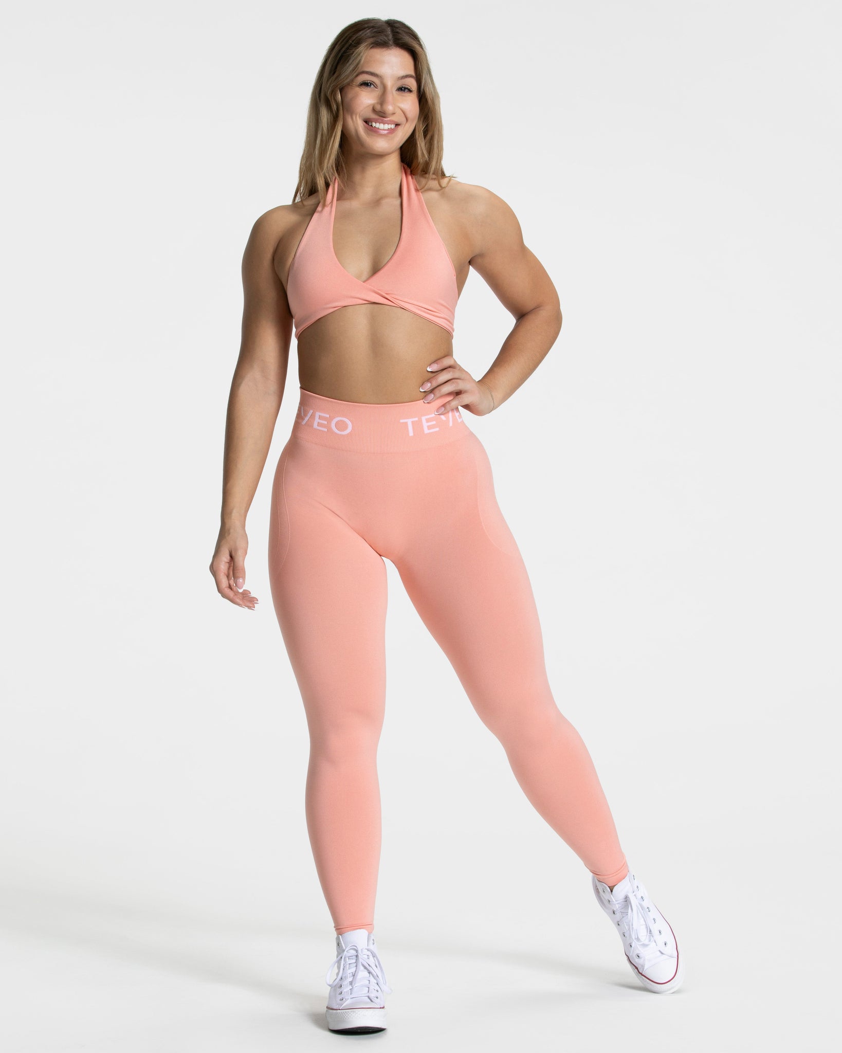 Signature Scrunch Leggings „Pfirsich“