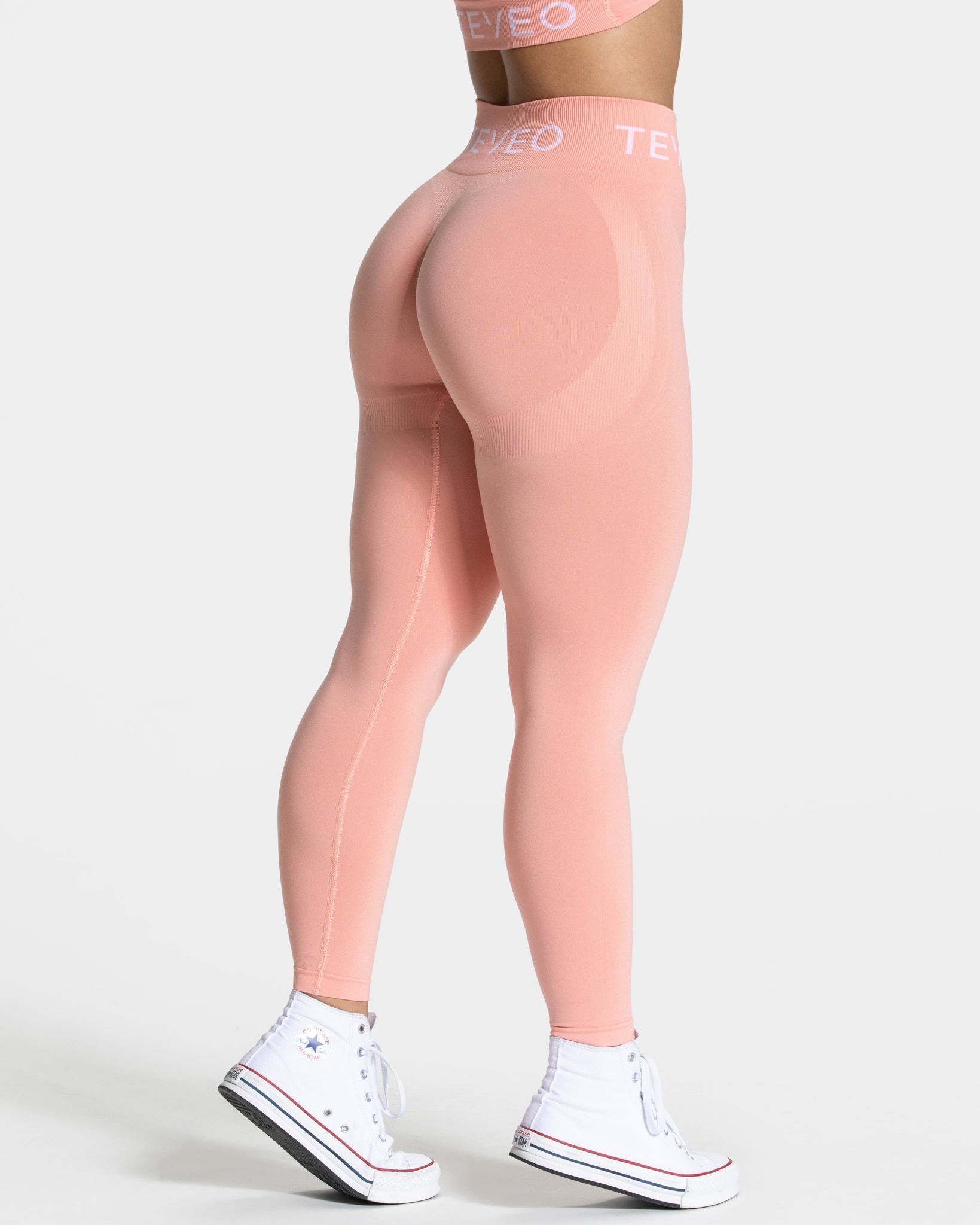 Signature Scrunch Leggings „Pfirsich“
