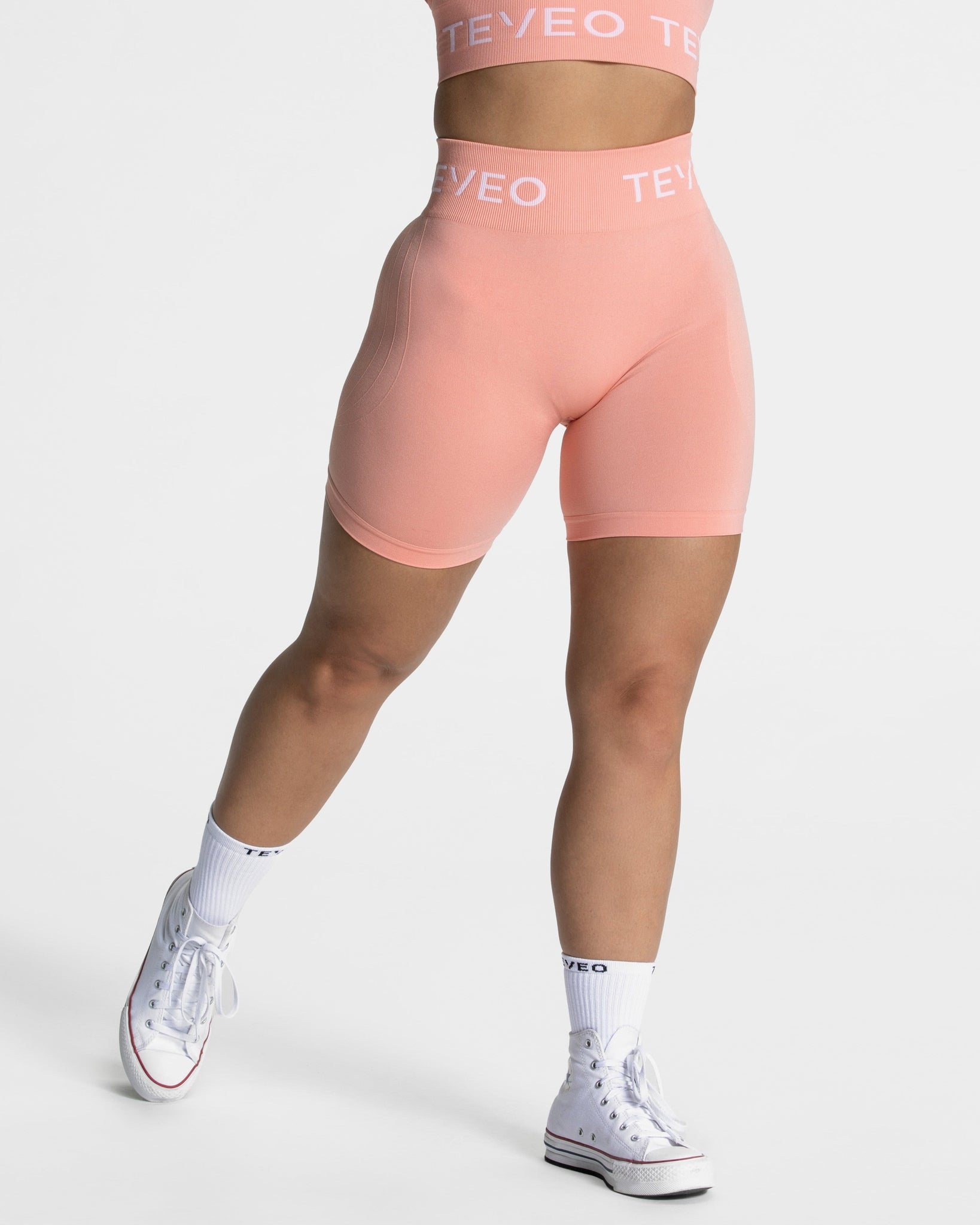 Signature Scrunch Short „Pfirsich“