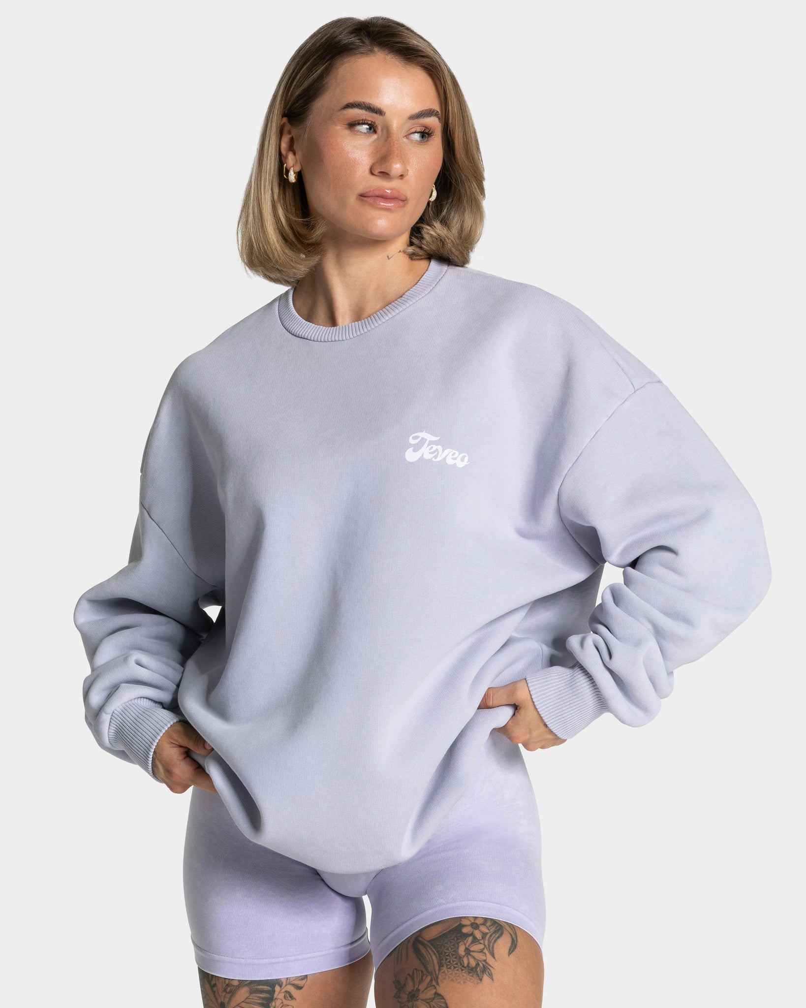 Acid Oversized Sweater „Flieder“