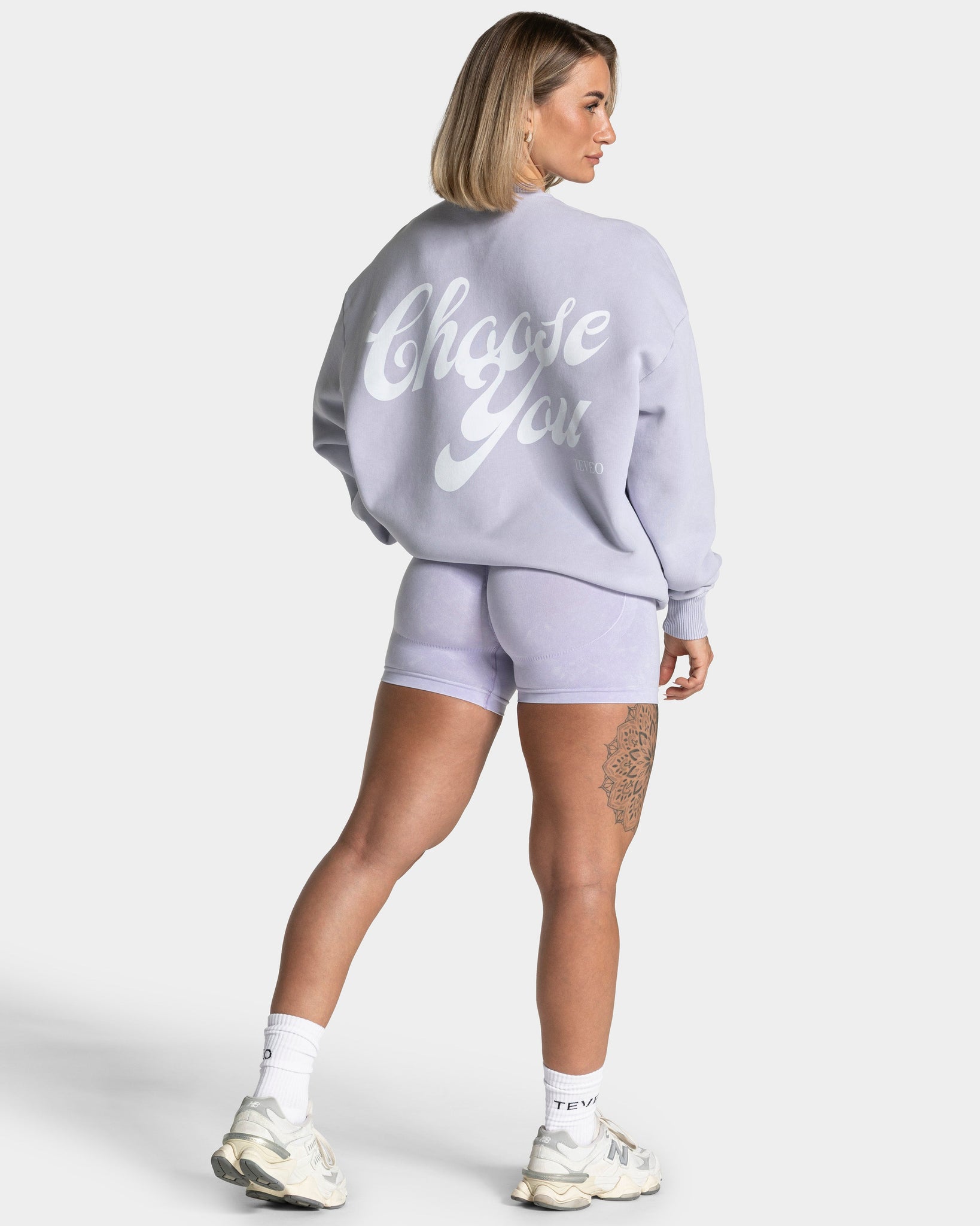 Acid Oversized Sweater „Flieder“