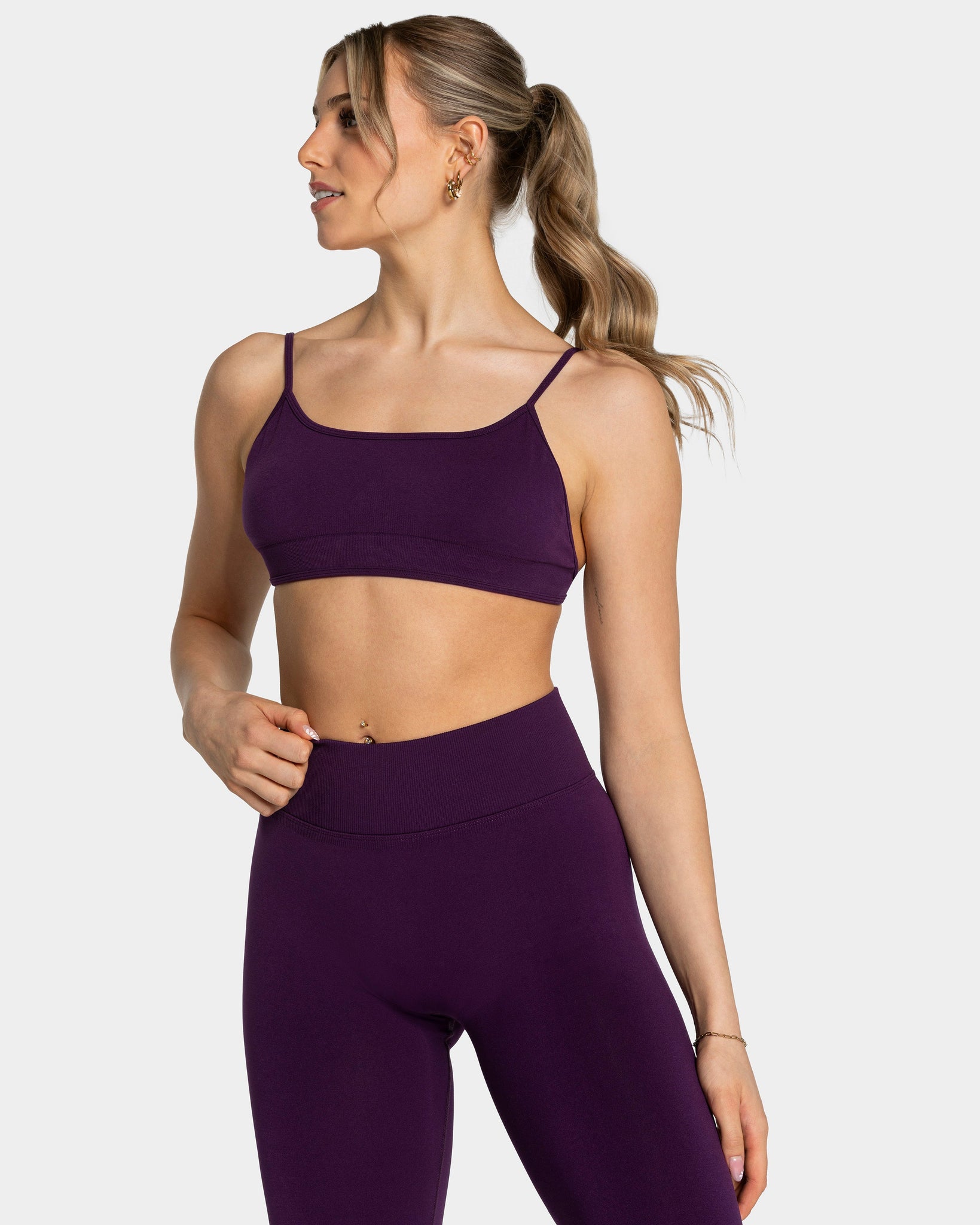 Rückenfreier BH für Damen „Aubergine“