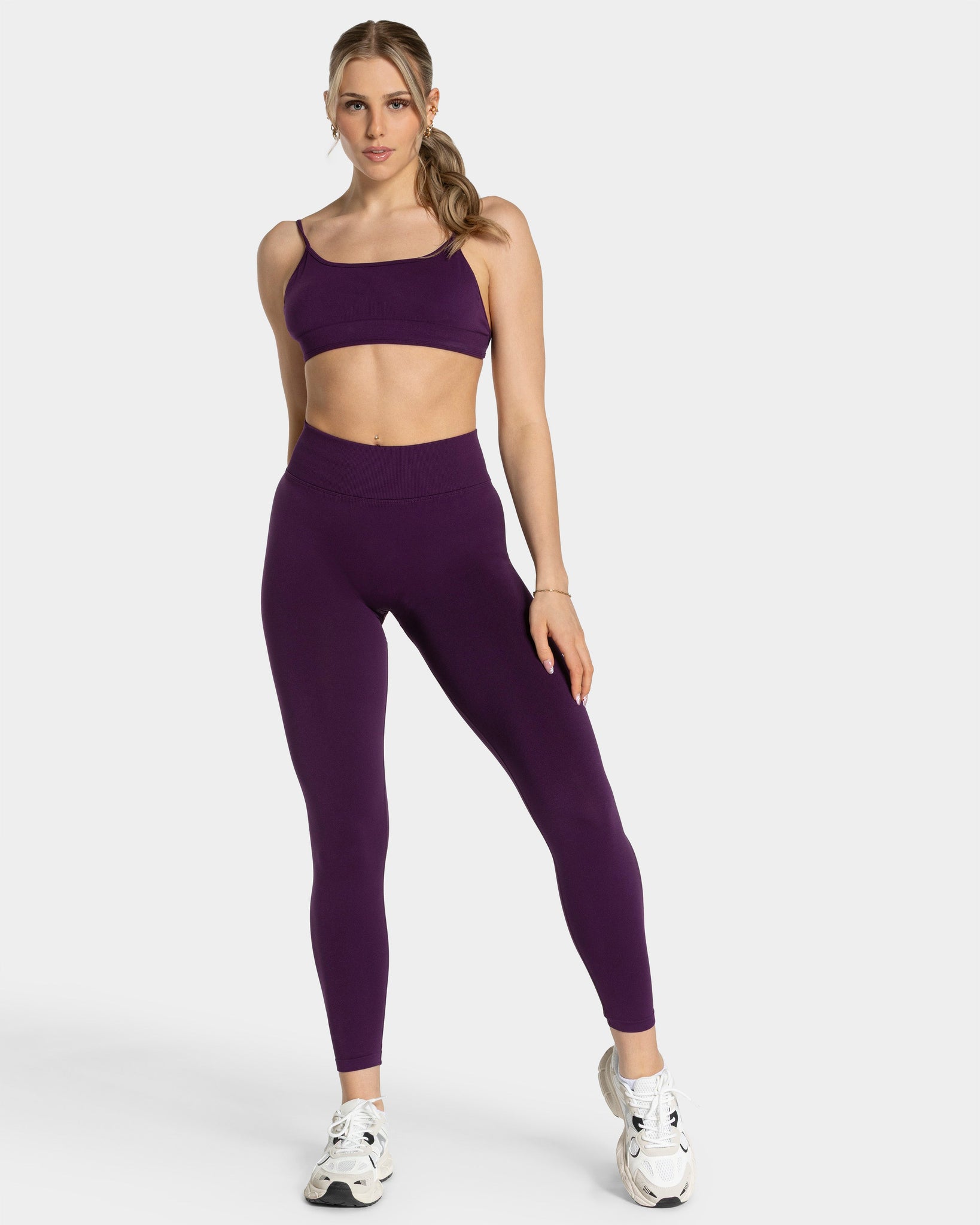Femme Sculpt Scrunch Leggings „Aubergine“