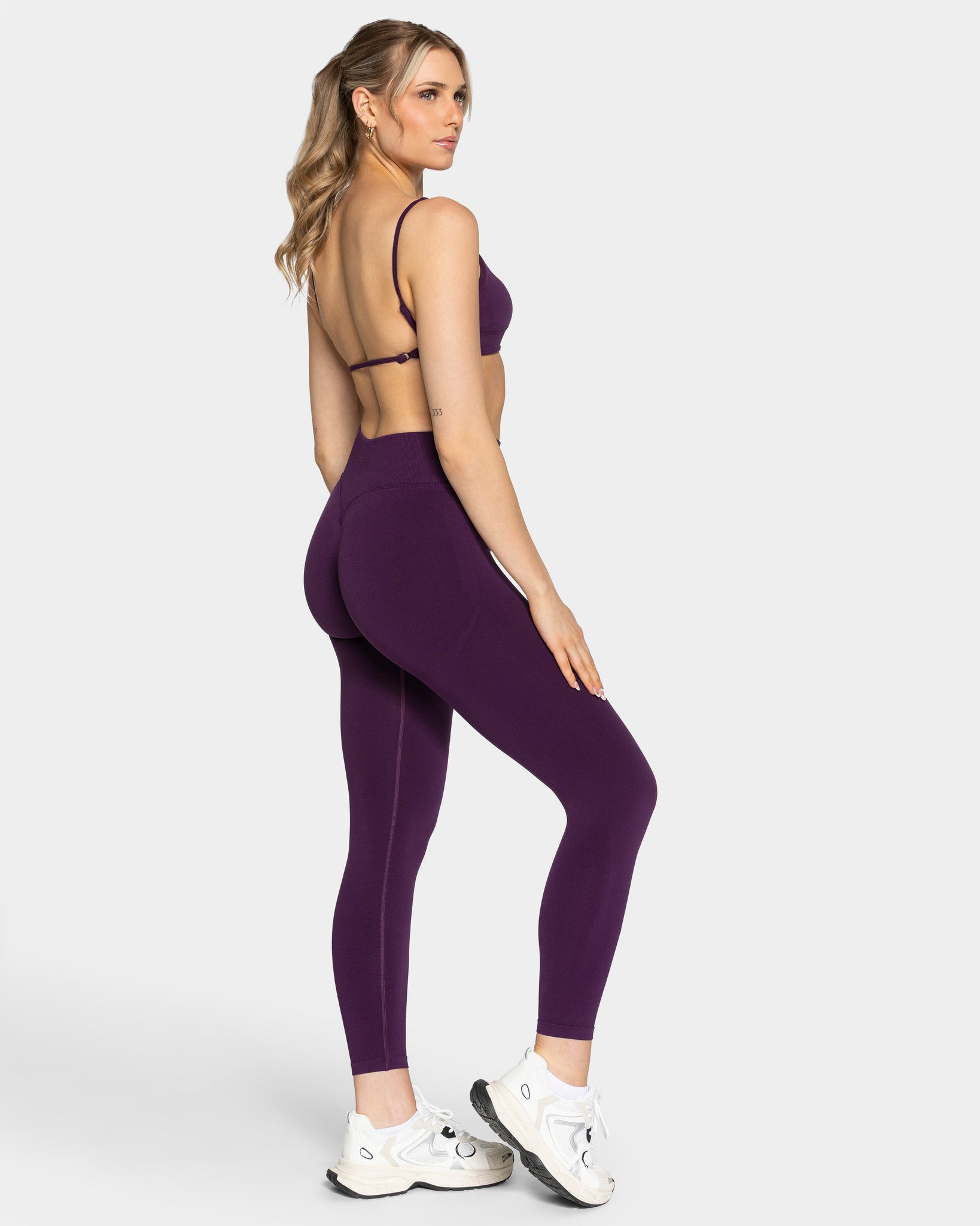 Femme Sculpt Scrunch Leggings „Aubergine“