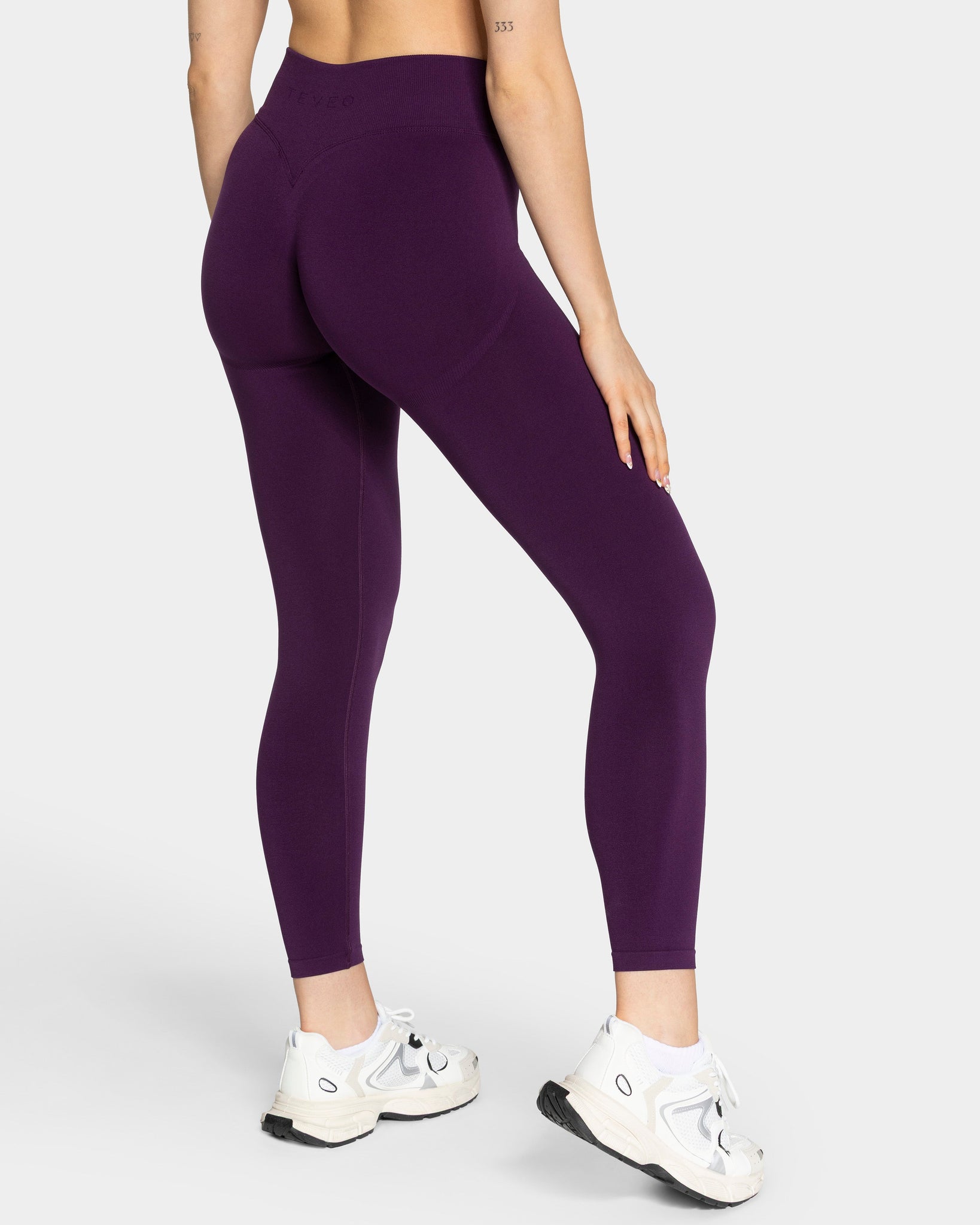 Femme Sculpt Scrunch Leggings „Aubergine“