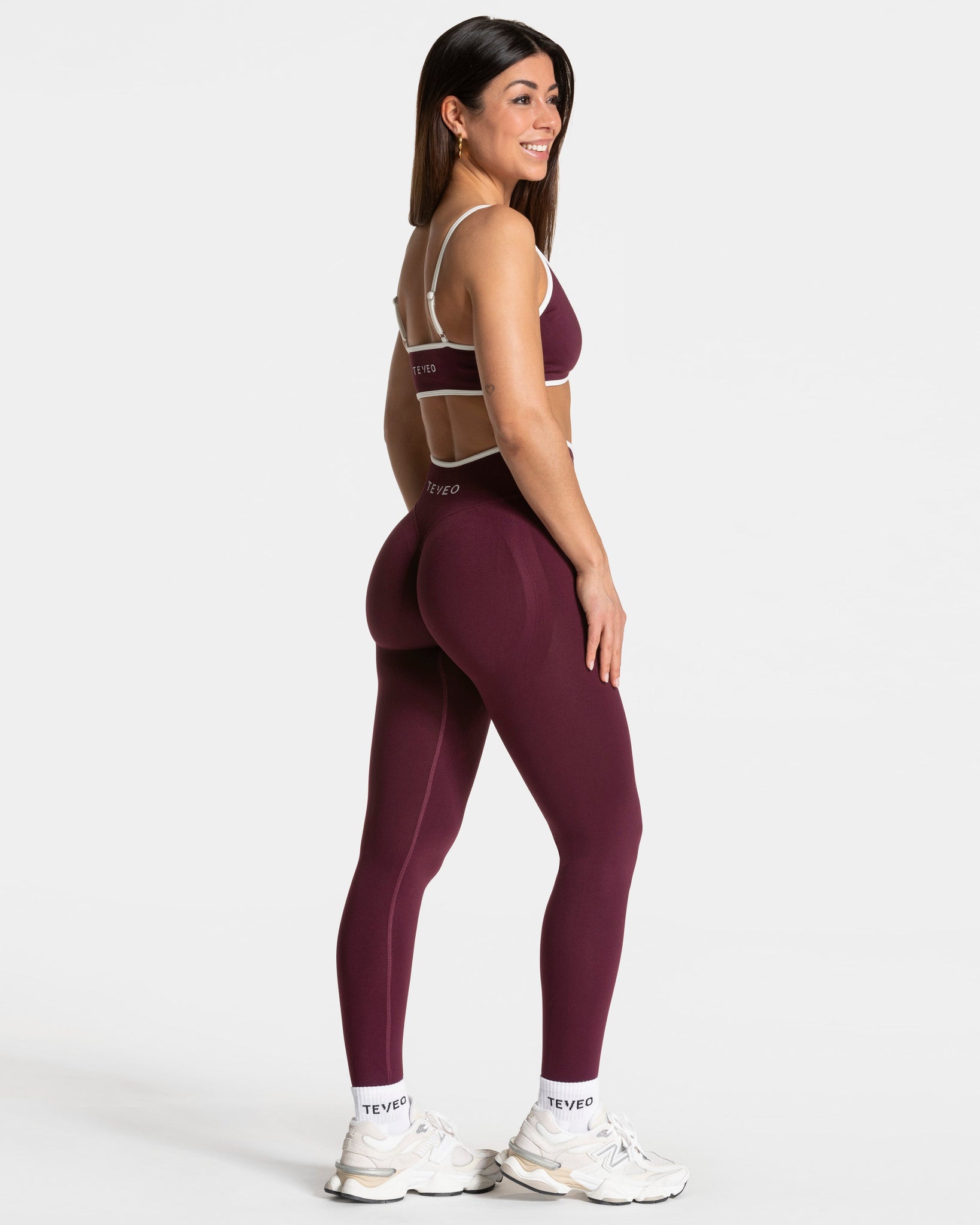 Ignite Sculpt Scrunch Leggings "Pflaume"