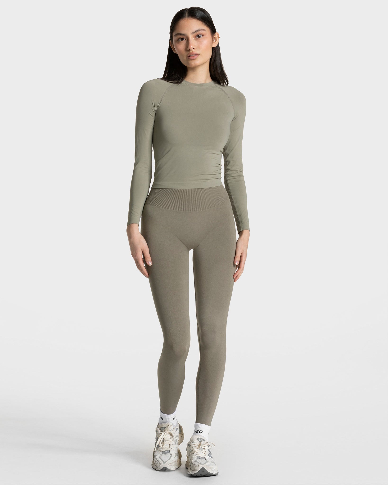 Timeless Pro Covert Scrunch Leggings „Khaki“
