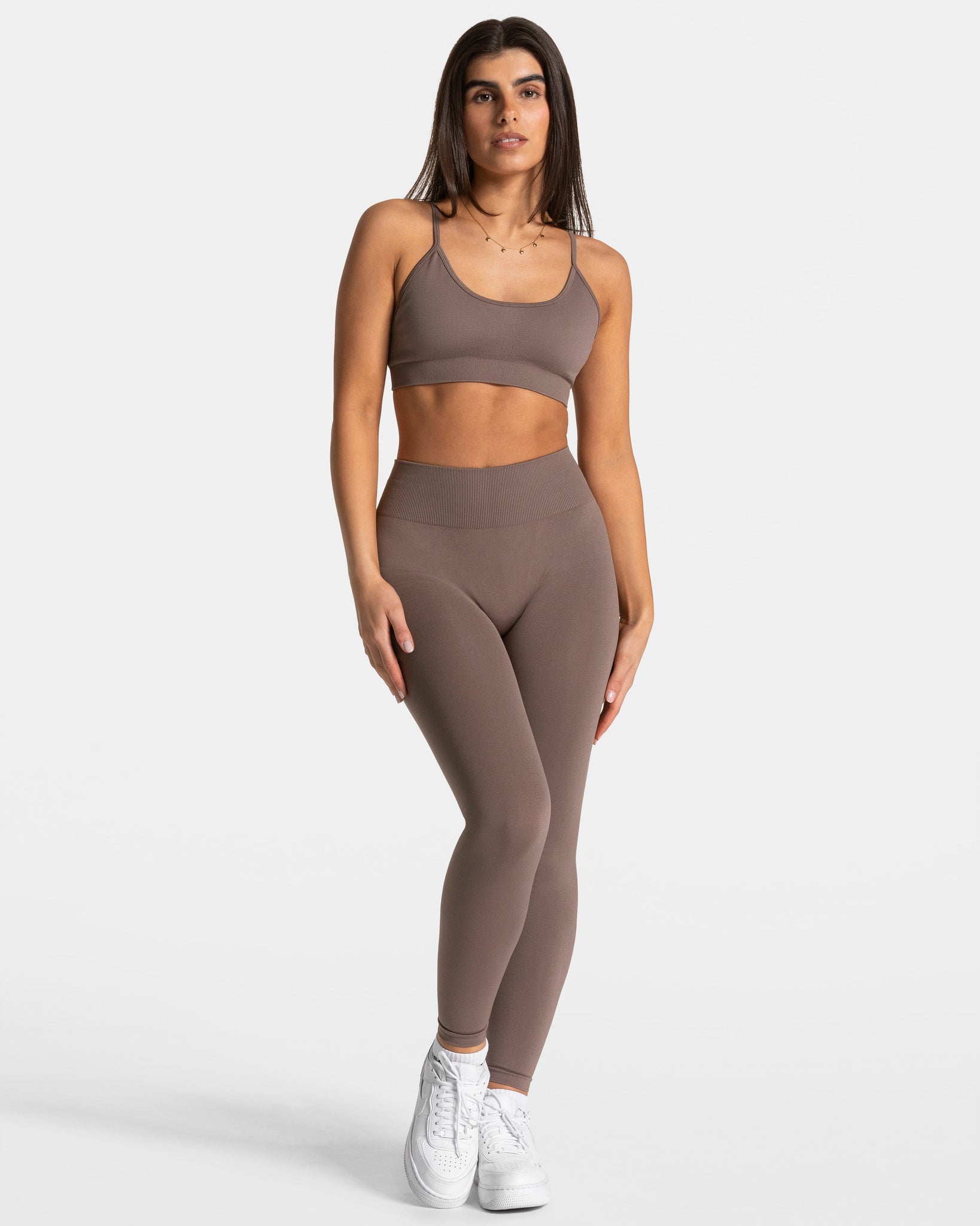 Timeless Pro Covert Scrunch Leggings "Mokka"