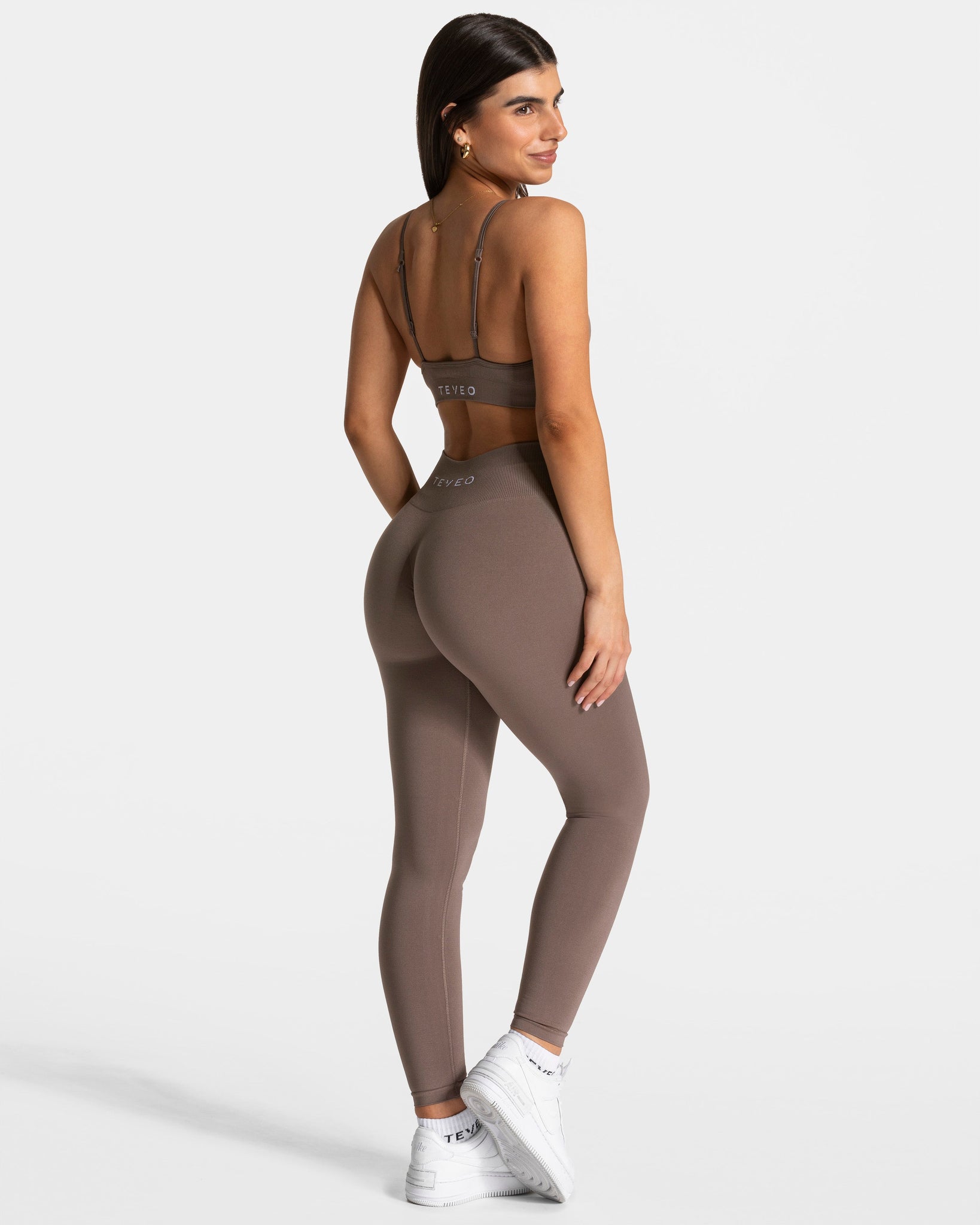 Timeless Pro Covert Scrunch Leggings "Mokka"