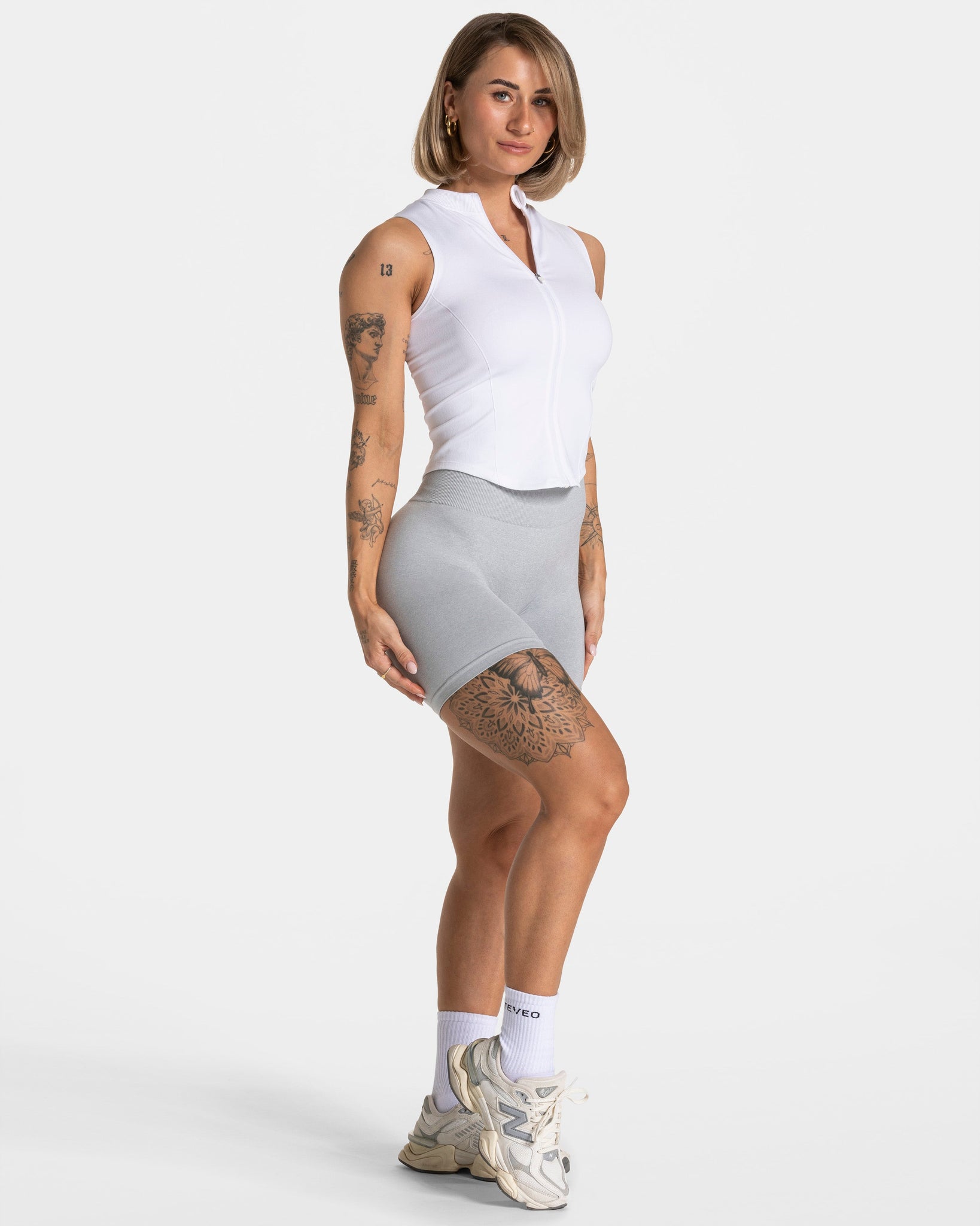 Timeless Pro Zip Tank "Weiß"