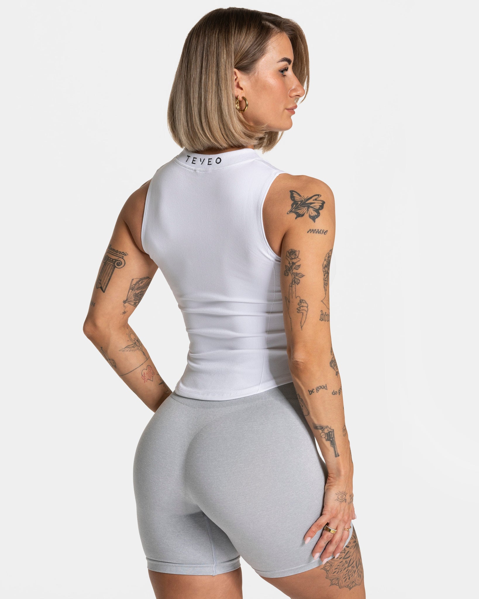Timeless Pro Zip Tank "Weiß"