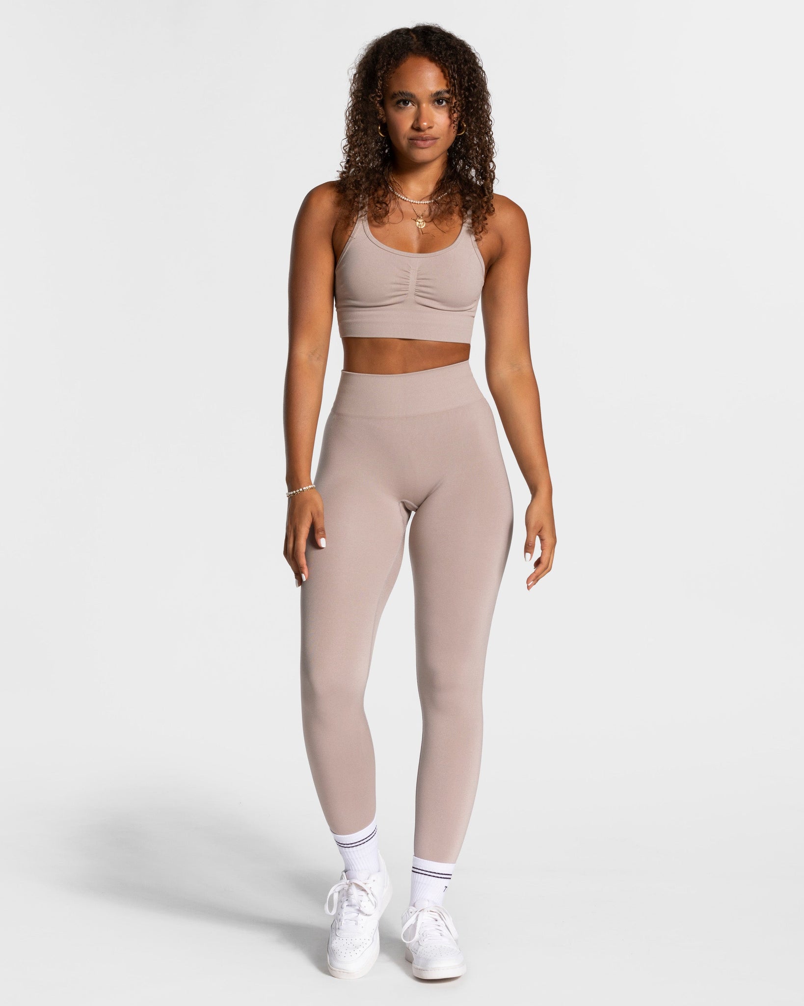 Zeitlose Scrunch Leggings „Dust“