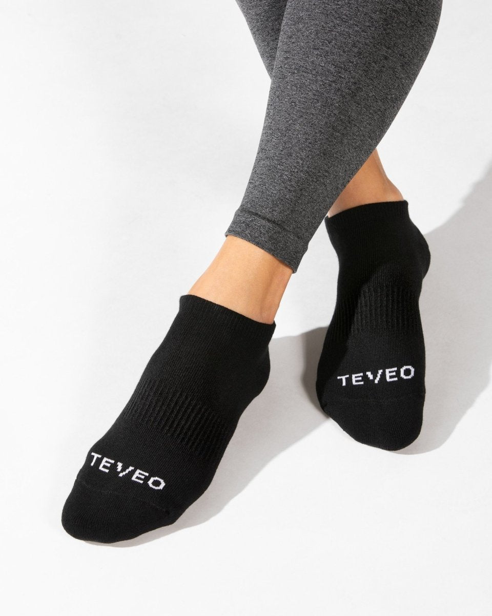 TEVEO Active Socken (2er) „Schwarz“
