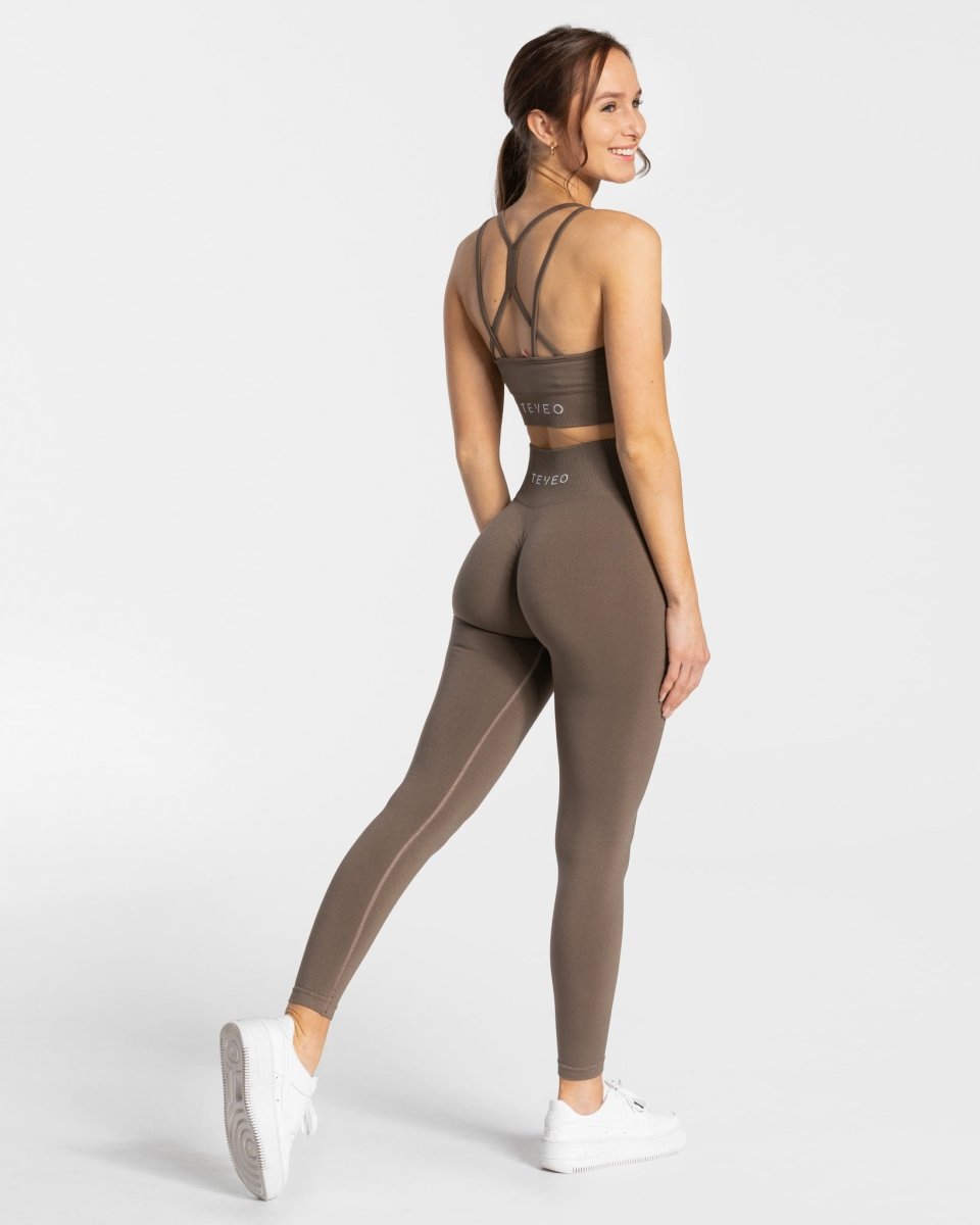 Timeless Scrunch Leggings "Taupe"